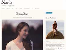 Tablet Screenshot of newlieliving.com
